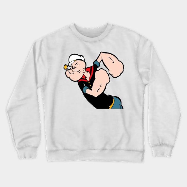 popeye Crewneck Sweatshirt by randycathryn